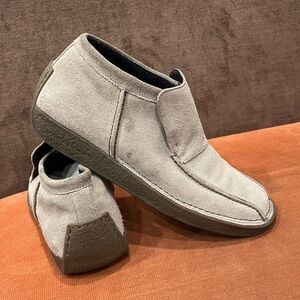 Vagabond Grey Suede Leather Flats size 39 / US 8